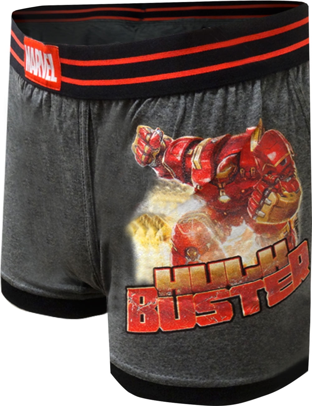 Medium Marvel Comics Avengers Captain America Hulk Iron Man Boxer Shorts for men 