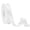 White, variant on Double Face Satin Ribbon 7/8 inch X 50 Yards /roll,Polyester Ribbon for Gift Wrapping Very Suitable for Weddings Party Hair Bow Invitation Decorations and More White