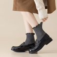 thumbnail image 6 of Mcool Mary Womens Crew Socks Ruffle Casual Cotton Frilly Breathable Cute Knit Lettuce Trim Dress Ankle Socks 6 Pairs, 6 of 9