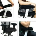 thumbnail image 4 of Almohadillas ergonómicas de espuma viscoelástica para silla de oficina, cómodas para reposas de silla de juego para alivio de presión de c gris Macarena almohadillas de reposabrazos, 4 of 7