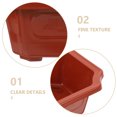 thumbnail image 2 of MasteelfCA 10pcs Bonsai Pots Vintage Style Plastic Bonsai Plants Growing Pot Rectangular Classical Flower Pot, 2 of 8