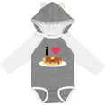 thumbnail image 3 of Inktastic I Love Pancakes Boys or Girls Long Sleeve Baby Bodysuit, 3 of 5