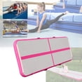 thumbnail image 5 of Pink 6m/20ft Inflatable Air Track Tumbling Gymnastic Mat Floor Home Training W/ Pump Fbsport, 5 of 6