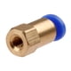 thumbnail image 5 of Accesorios neumáticos Push Push en conector 1/8 '' 1/4 '' 3/8 '' 1/2 '' M5 Hilo hembra-4 6 8 10 12 mm Conexión recta del tubo de aire, 5 of 7