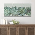 thumbnail image 4 of wall26 Canvas Print Wall Art Set Desert Succulent Variety Closeup Floral Plants Photography Realism Southwest Group Colorful Multicolor Cool for Living Room, Bedroom, Office - 16"x24"x3, 4 of 7