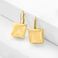 thumbnail image 4 of Ross-Simons Italian 18kt Gold Over Sterling Square Drop Earrings, Women's, Adult, 4 of 7