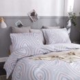 thumbnail image 3 of Juego de edredón con estampado bohemio, juego de cama ligero y suave de 3 piezas con almohada, ropa de cama bohemia, textiles para el hogar, 3 of 5