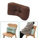 thumbnail image 5 of Almohada de soporte para asiento de automóvil - Cojín de respaldo inferior multiusos para cinturo y cadera Perfecto para silla de oficina, cond Café Yotijar almohada de apoyo lumbar, 5 of 7