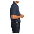 thumbnail image 3 of Yellow Rooster Men's Short Sleeves Tall Core Classic Pique Polo River Blue Navy 4XLT, 3 of 6