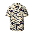 thumbnail image 2 of Haiem Game Controller Men's Casual Shirts Short Sleeve Button Down Shirts Fashion Textured Summer Beach Shirt-Large, 2 of 7