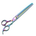 thumbnail image 1 of Tijeras para mascotas de color más vendidas de comercio electrónico, tijeras con dientes de espina de pescado de 8 pulgadas, tijeras para dientes, tijeras finas de 7 pulgadas, tijeras para cortar el, 1 of 6