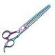 thumbnail image 1 of Tijeras para mascotas de color más vendidas de comercio electrónico, tijeras con dientes de espina de pescado de 8 pulgadas, tijeras para dientes, tijeras finas de 7 pulgadas, tijeras para cortar el, 1 of 6
