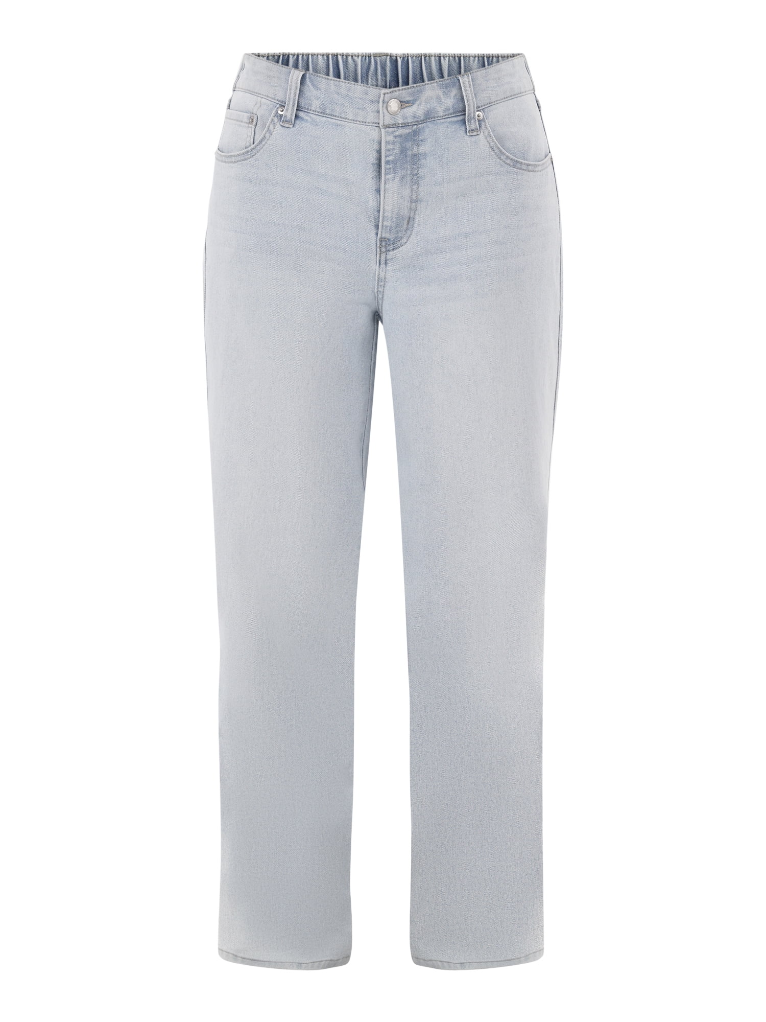 No Boundaries Baggy Wide Leg, Women's and Women's Plus