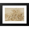 thumbnail image 2 of Niccolò Lapi 24x18 Black Modern Framed Museum Art Print Titled - An Allegory of the Sense of Smell, 2 of 5
