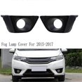 thumbnail image 3 of Car Fog Lamp Bezel Cover Nets for Honda Jazz FIT 2015-2017 Front Bumper Light Grille, 3 of 5