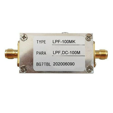 

1M - 1G RF Low Pass Filter LPF Filter Ham Radio Low Pass Filter Module 50 OHM