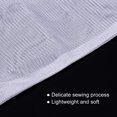 thumbnail image 4 of Unique Bargains Aquarium Filter Media Bags 23x19cm 6 Pack Fish Tank Mesh Bags with Drawstrings White, 4 of 5