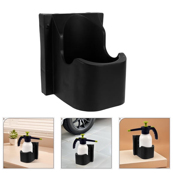 LIFKOME Car Detailing Spray Bottle Holder Multi-Functional Spray Bottle Wall Mount Rack Spray Can Rack For Car Beauty Shops And Garages