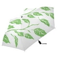 thumbnail image 5 of Nature's Greenery Folding Umbrella UV50+ Waterproof Sun Protection Auto Open Close Compact Fiberglass Frame, 5 of 8