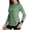 Army Green #9, variant on Dresfit Women's Rash Guard Long Sleeve Upf 50 Sun Shirts Summer 2026 Crew Neck Uv Protection Breathable Hiking Shirts Side Split Solid Lightweight Tops L