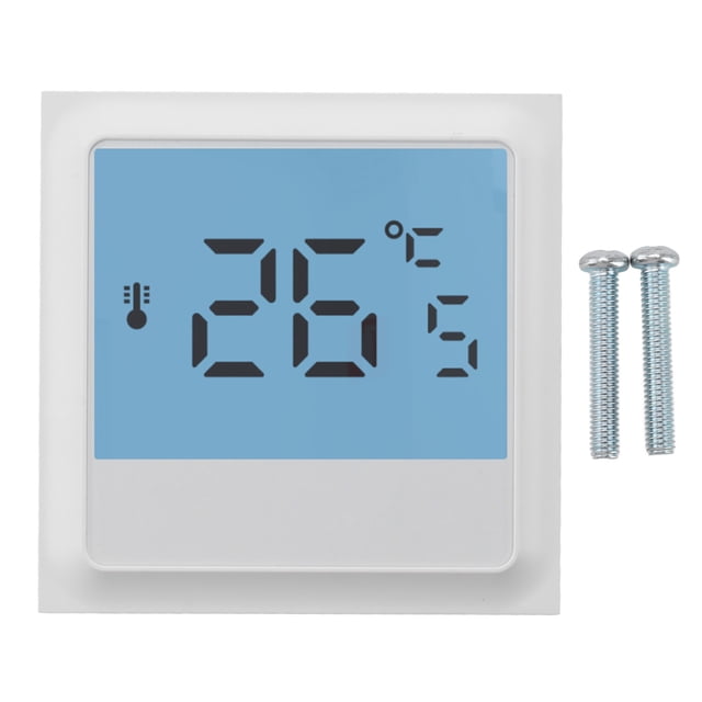 Termostato inteligente WiFi con control remoto de temperatura, retroiluminado, 90-240 V, controlado por aplicación de teléfono para mayor comodidad en el hogar