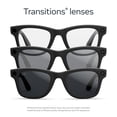 thumbnail image 6 of Ray-Ban Meta Wayfarer Large (Gen 2) - Matte Black, Transitions Grey Lenses, 6 of 7