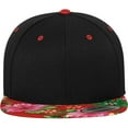 thumbnail image 2 of Yupoong Mens Fashion Print Premium Snapback Cap, 2 of 4