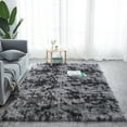 thumbnail image 3 of Soft Fluffy Area Rugs Modern Home Decorate Carpets for Living Room Bedroom Kids Room Fuzzy Plush Non-Slip Floor Area Rug Fluffy Indoor Carpet, 3 of 5