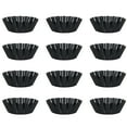 thumbnail image 1 of Miangastore Egg Tart Mould Assorted Color 12Pcs 6.50X4.50X2.30Cm, 1 of 9