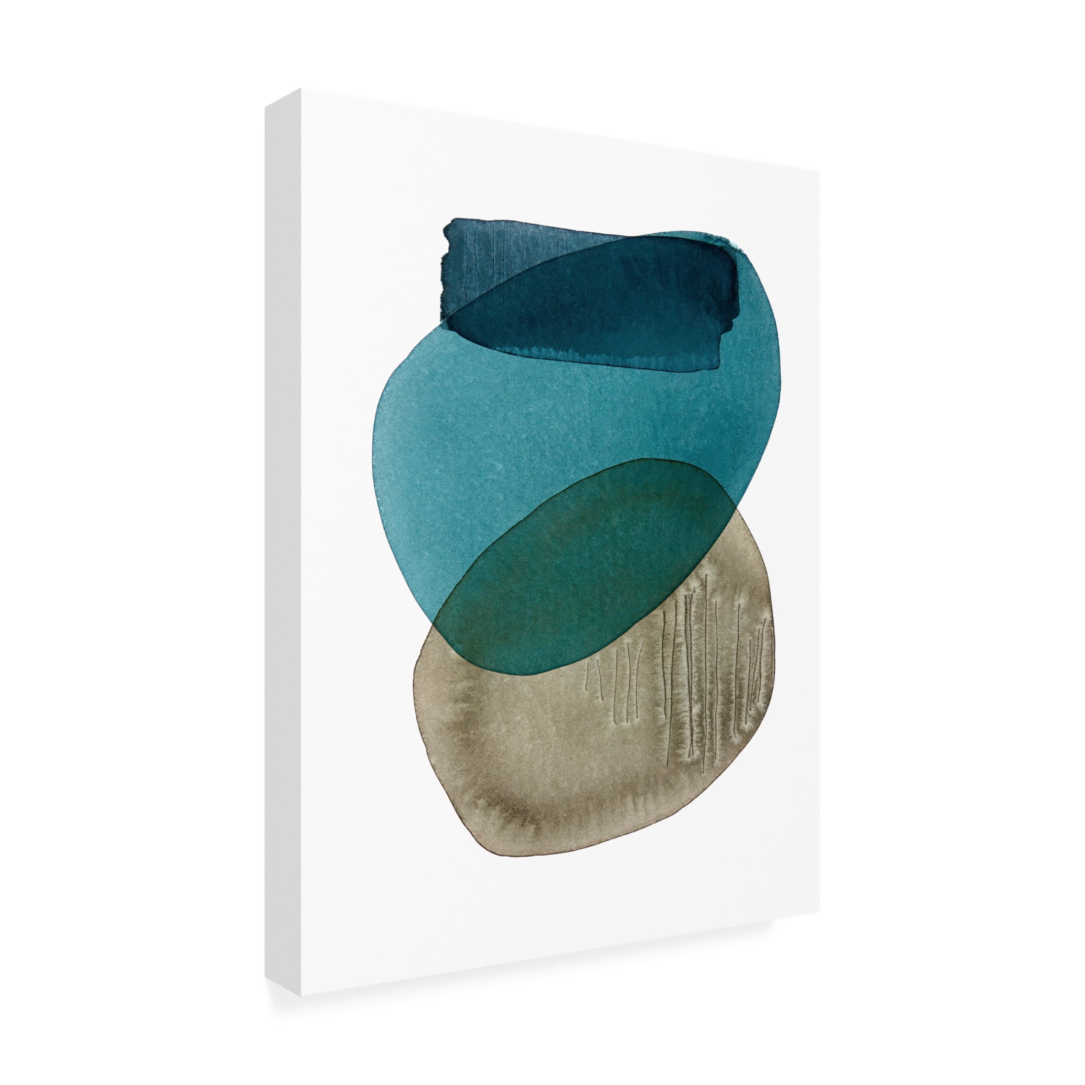Canvas Wall Art - Simone Christen 'Amazonas III' Wall Art for Living Room, Bedroom, or Office Décor by Trademark Fine Art - 35 x 47 Inches