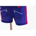 thumbnail image 6 of Pop Idol Halloween Costume, Suit with Orange Blue Long Sleeve Top and Shorts, Cosplay Outfit for Anime Singer Birthday Party, 6 of 7