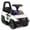 White, variant on Costway 2-in-1 Kids Ride On Car, Black, Push & Pedal Ride-On for Toddlers 18-60 Months