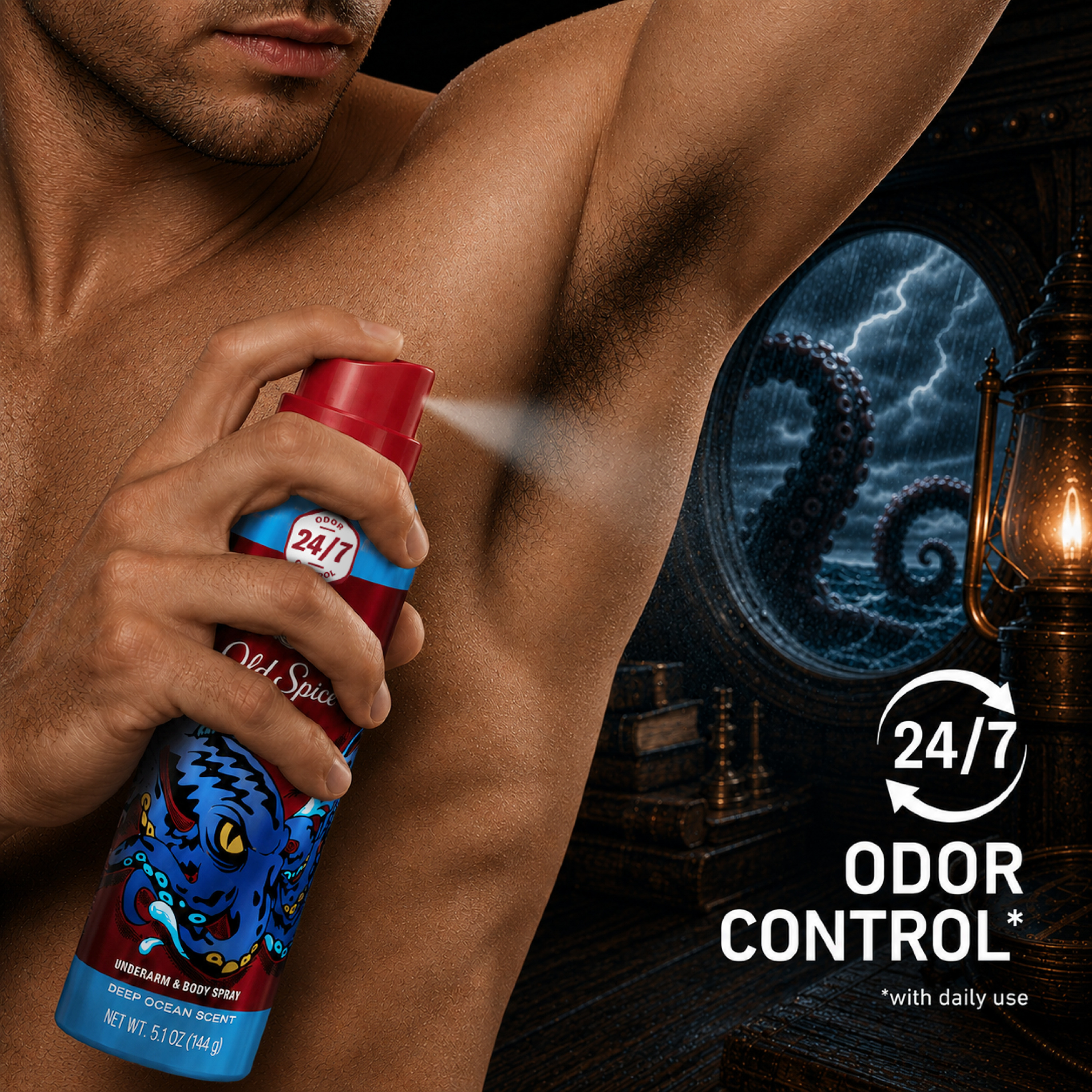 Old Spice Krakengard Body Spray photo 7