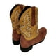 thumbnail image 4 of UKAP Botines vintage para mujer Botas de vaquero con punta cuadrada Botas de invierno occidentales de media pantorrilla Botas de equitación bajas y gruesas, 4 of 6