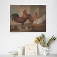 thumbnail image 6 of Naloa Oil Painting Chicken And Duck Print Canvas Picture,Wall Pictures, Modern Decorative Poster,Art Prints for Bedroom, Toilet, 40 x 30 cm, Built-in Wooden Frame, 6 of 6