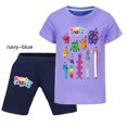 thumbnail image 1 of Boys And Girls Children's Short Sleeve Shorts Suit, 1 of 1
