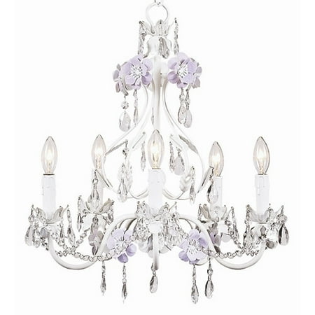 - Jubilee Collection Flower Garden 5-Light Candle Style Chandelier