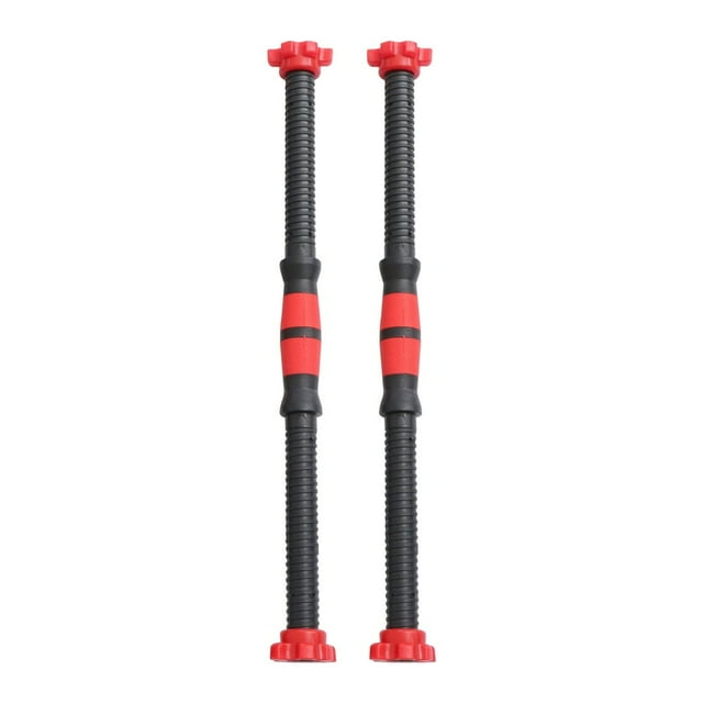 HLONK 2 Pcs Équipement de Gym Barres d'Haltères Poignées Réglables Haltères Musculation Collier Spinlock Métal