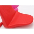 thumbnail image 4 of EeaseMX Guantes de silicona con forma de Animal, resistentes al calor, antiescaldaduras, antideslizantes, para uso en cocina, color rojo, 2 uds., 4 of 7