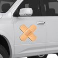thumbnail image 3 of 4pcs Large Auto Car Aid Magnetic Bandage Large Funny Bandage Vinyl Decal for Your Car SUV Locker Ref, 3 of 5