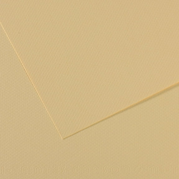 Canson Mi-Teintes Drawing Papers - 8-1/2" x 11", Cream, 25 Sheets