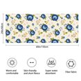thumbnail image 3 of Pioneer Flower Floral Print Pattern Bathroom Rugs Mat, Non Slip Microfiber Bathroom Rug with Rubber Backing, Soft Mats for Bathroom Floor Tub Shower, 24"x60", 3 of 5