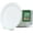 White, variant on 7 Inch Compostable Paper Plates 100 Pack - Heavy Duty Disposable Sugarcane Plates, Biodegradable, Microwavable, Oil and Water Resistant, Eco-Friendly Brown Dessert Plates for Parties