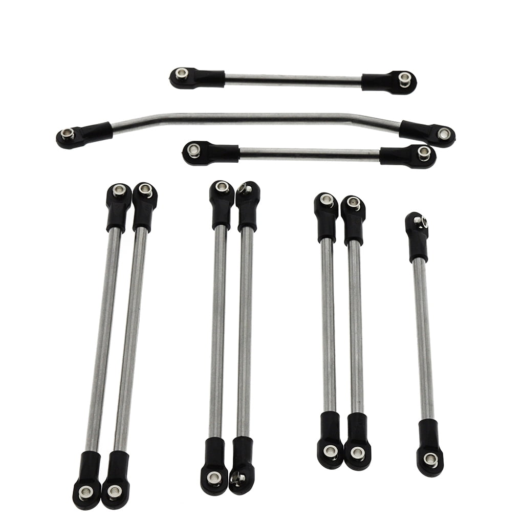 10 RC Car Links Stainless Upper and Bottom Linkages Kit Automotive