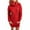 Red, variant on Azrian Sweater Dress for Women Turtleneck Long Sleeve Dress Chunky Knitted Sweater Dress Winter Pullover Dress with Pockets Cheap on