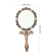 thumbnail image 2 of MasteelfCA Makeup Mirror Cosmetic Mirror Folding Makeup Mirror Delicate Handheld Mirror, 2 of 7