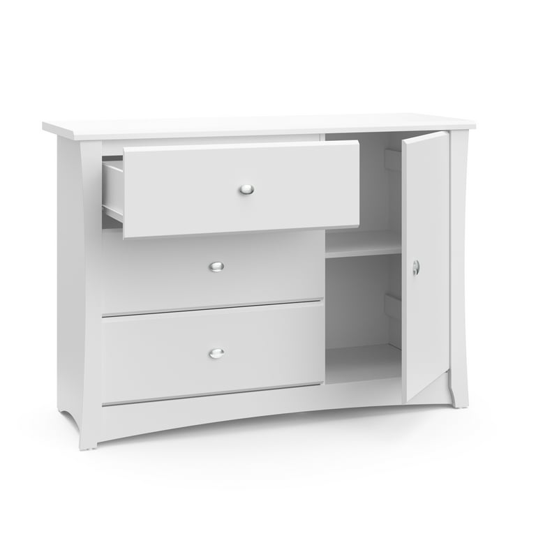 3 drawer combo dresser top