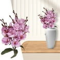 thumbnail image 3 of 1Pcs Magnolia Bouquet, Artificial Silk Flowers Wedding Christmas Party Home Decoration Fake Flower, 3 of 6