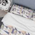 thumbnail image 4 of Designart 'Retro Geometric Design X' Mid-Century Modern Duvet Cover Set, 4 of 4