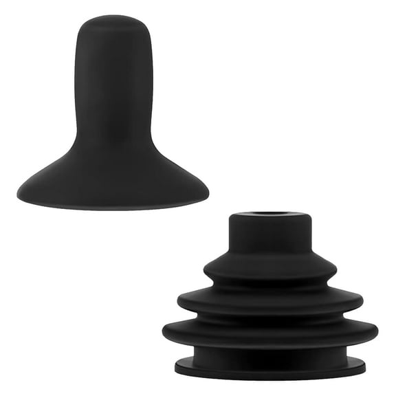 Universal Knob and Gaiter for Wheelchair Joystick Controller, Wheelchair Joystick Button Cap for Mobility Scooter Electric Drive Wheelchair Accessories, Black